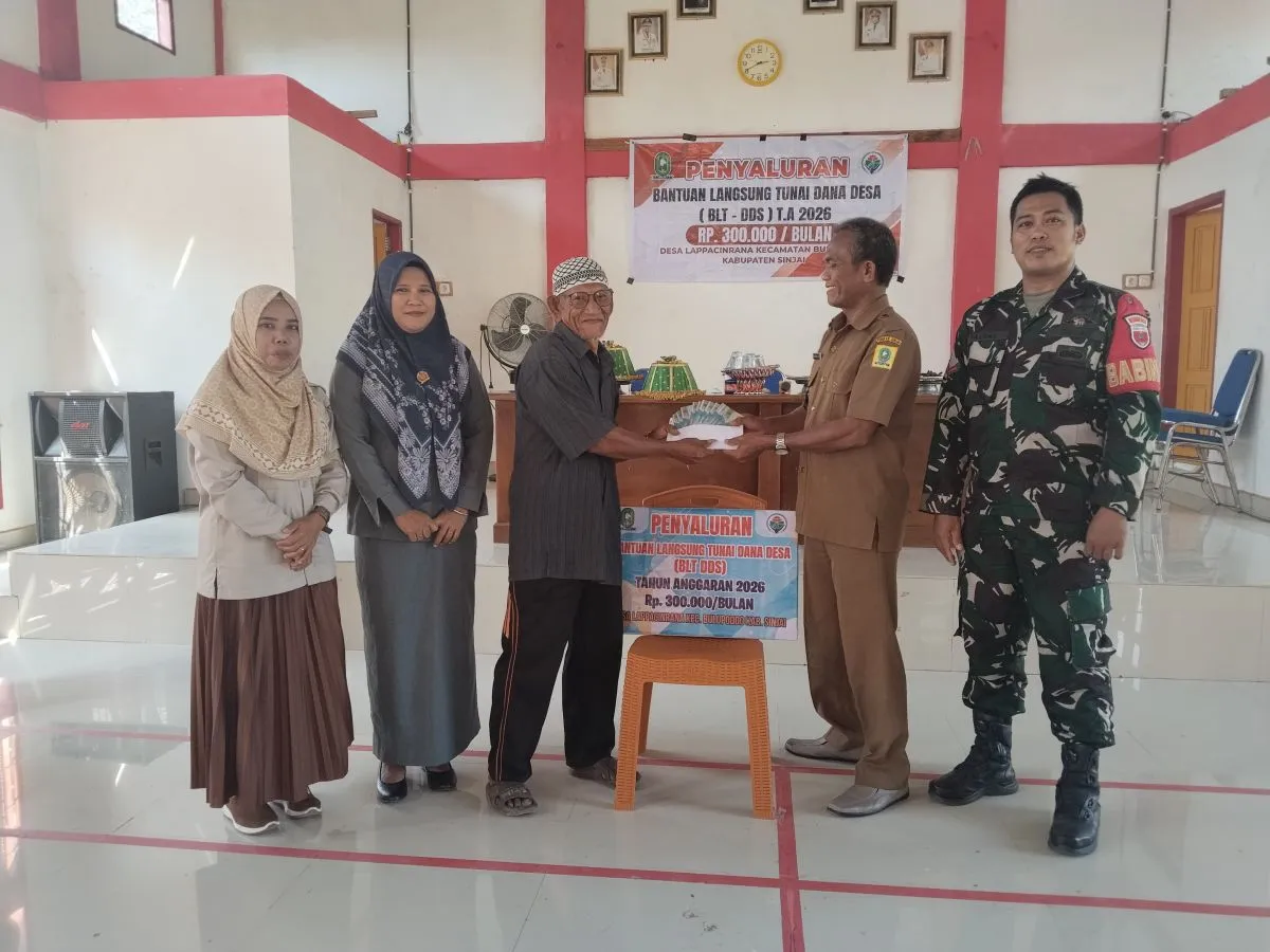 Penyaluran bantuan langsung tunai dana desa